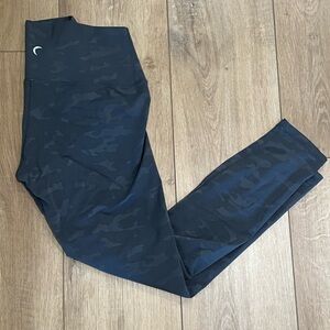 Zyia Active Grey Battleship Camouflage Luxe Leggings Size 4